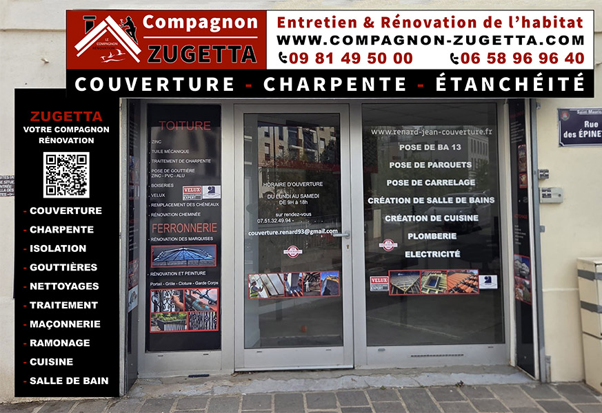 Boutique Compagnon Zugetta Saint-Maurice